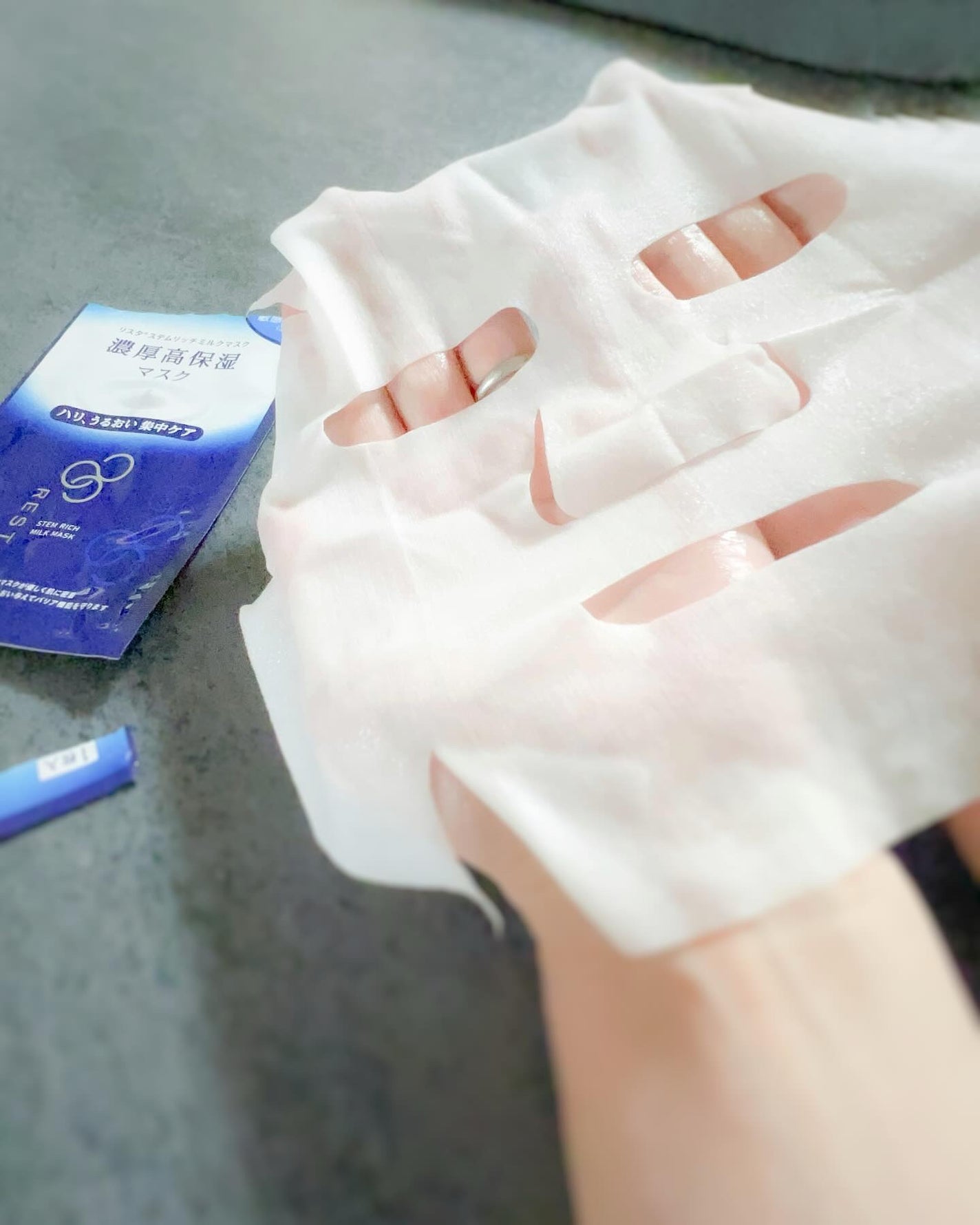 ステムリッチミルクマスク/リスタ/シートマスク・パックを使ったクチコミ(2枚目)