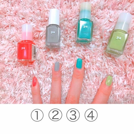 pa ネイルカラー/pa nail collective/マニキュアを使ったクチコミ(2枚目)