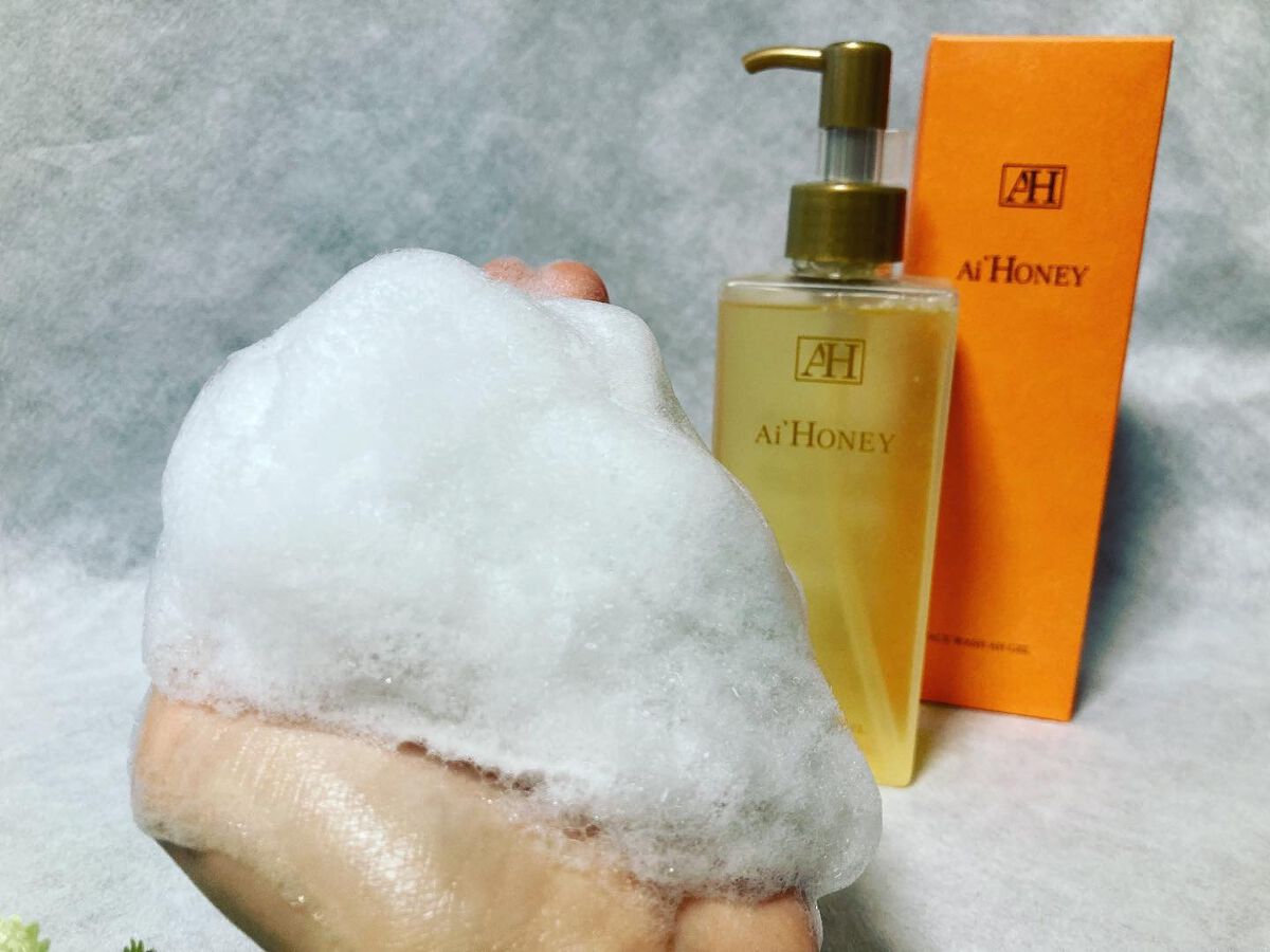はちみつスキンケア FACE WASH AH GEL/AI HONEY /洗顔フォームを使ったクチコミ（3枚目）