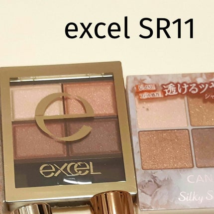 スキニーリッチシャドウ/excel/アイシャドウパレットを使ったクチコミ(1枚目)