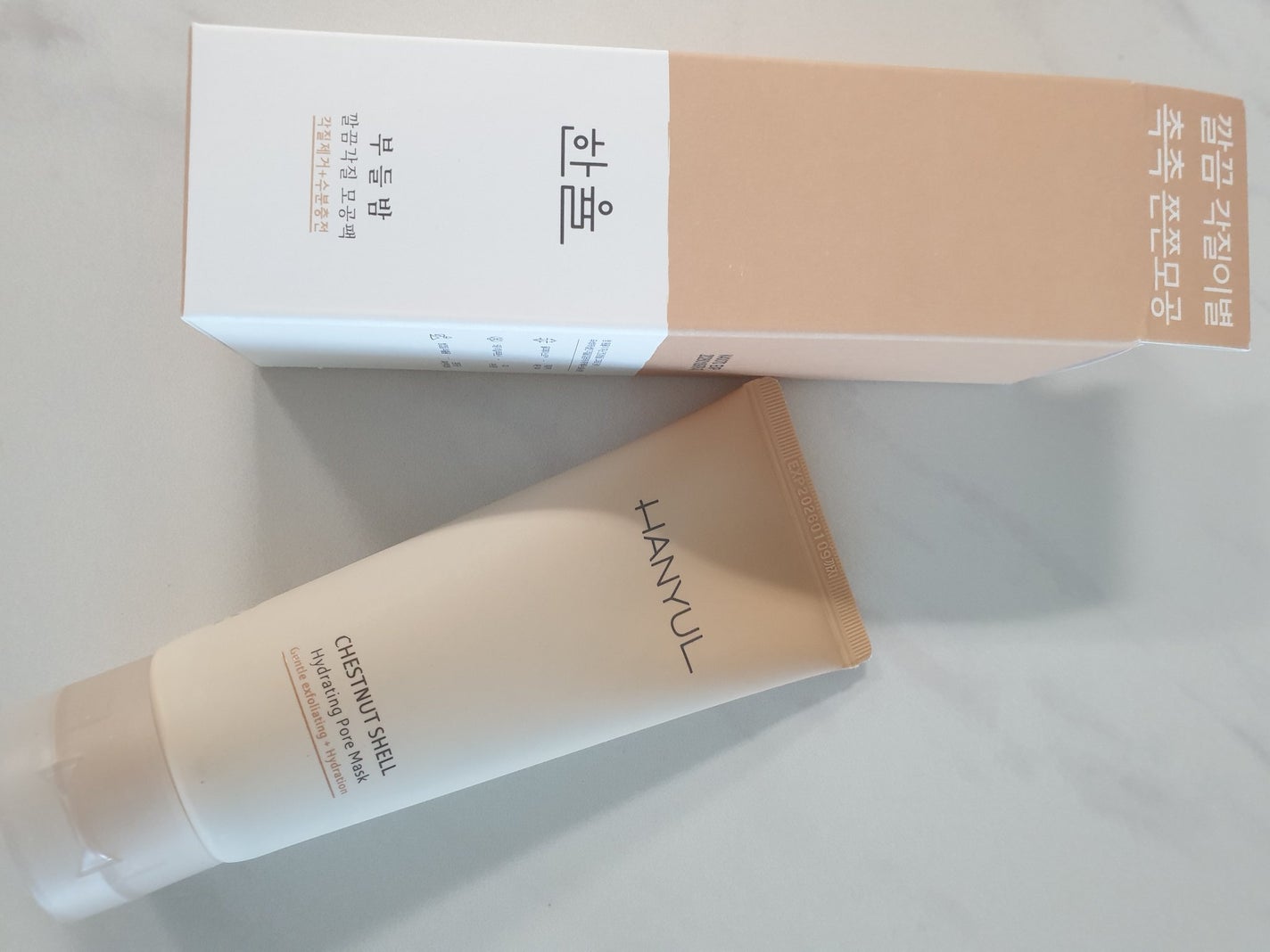 角質スッキリ毛穴パック /HANYUL(ハンユル)/洗い流すパック・マスクを使ったクチコミ(1枚目)