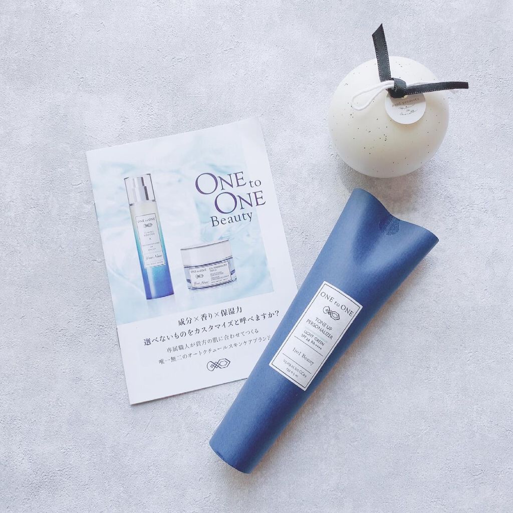 トーンアップパーソナライザー/ONE to ONE Beauty/化粧下地を使ったクチコミ（1枚目）