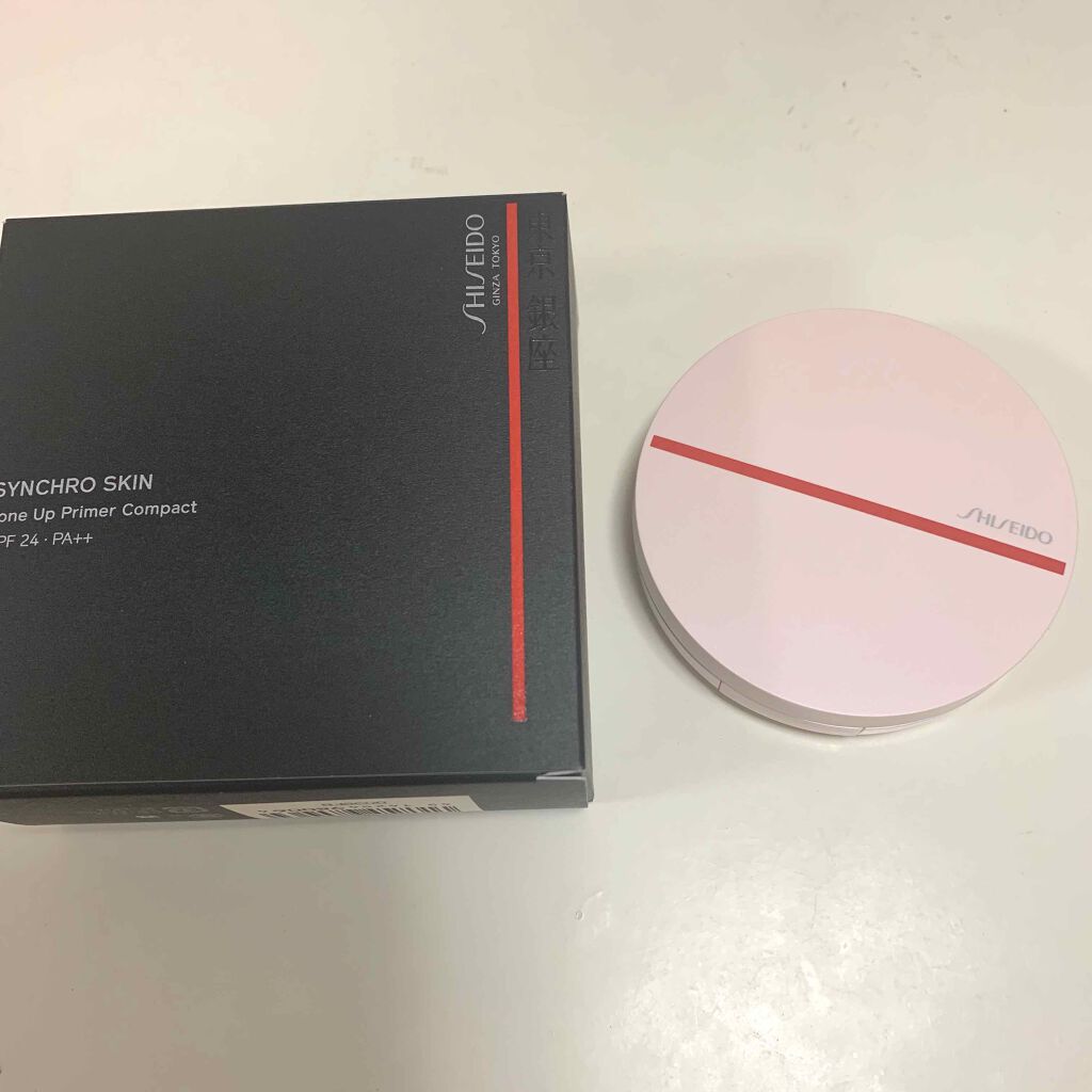 シンクロスキン トーンアップ プライマーコンパクト/SHISEIDO/化粧下地を使ったクチコミ(1枚目)