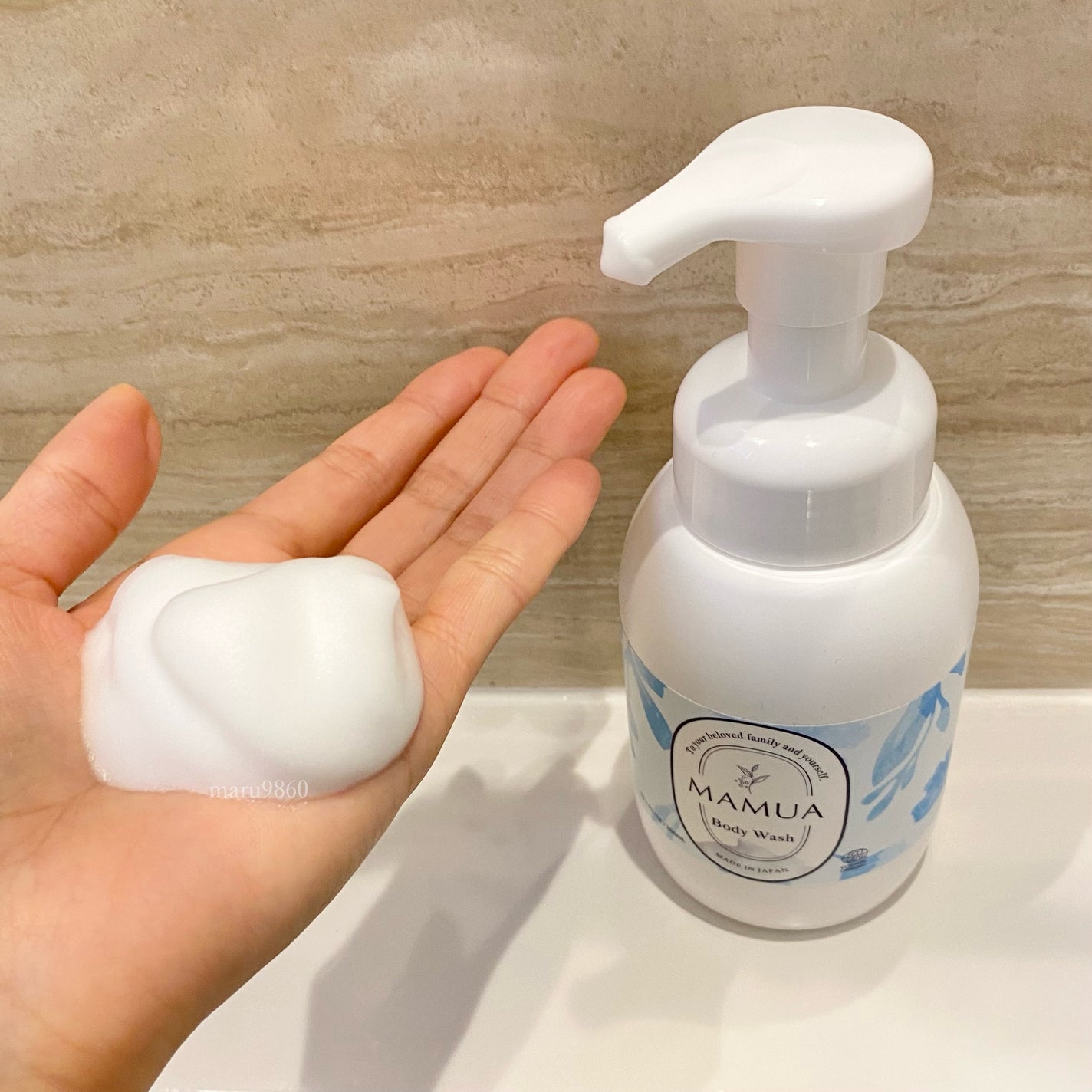泡ボディウォッシュ/MAMUA/ボディソープを使ったクチコミ(4枚目)