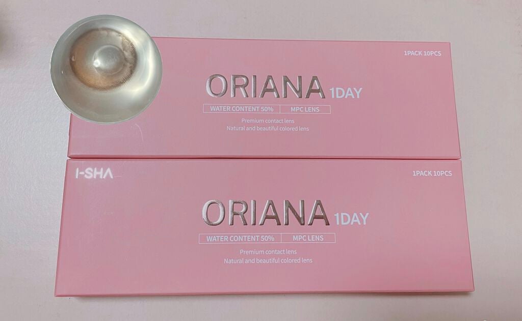 i-sha Oriana/蜜のレンズ/カラーコンタクトレンズを使ったクチコミ(1枚目)