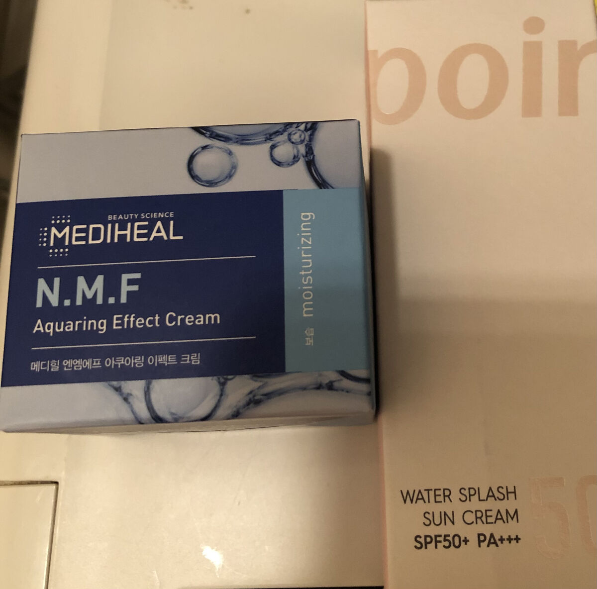 N.M.F アクアリング エフェクト クリーム/MEDIHEAL/フェイスクリームを使ったクチコミ（1枚目）
