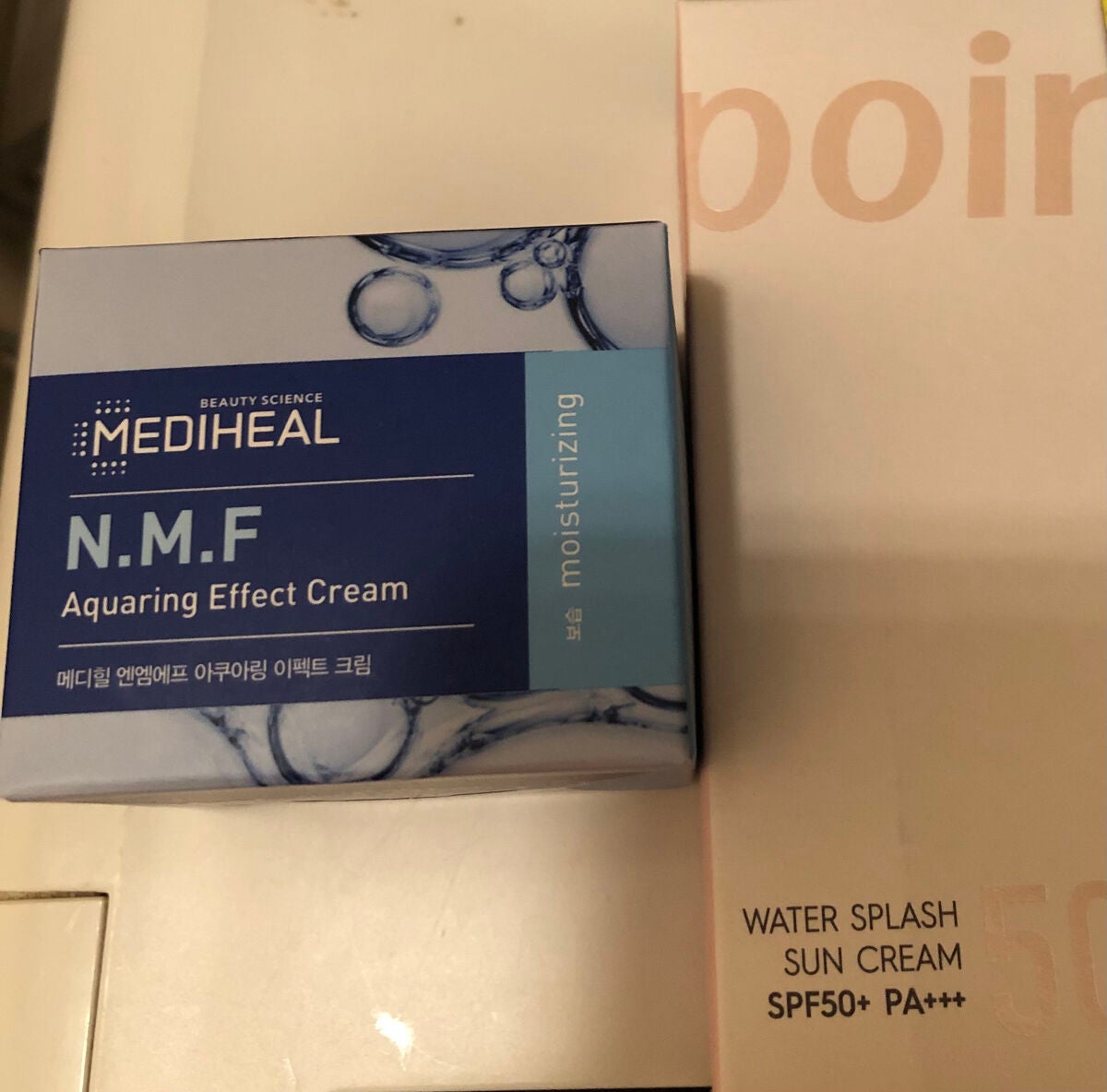 N.M.F アクアリング エフェクト クリーム/MEDIHEAL/フェイスクリームを使ったクチコミ(1枚目)