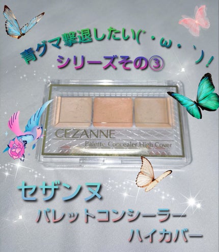 パレットコンシーラー ハイカバー/CEZANNE/パレットコンシーラーを使ったクチコミ(1枚目)