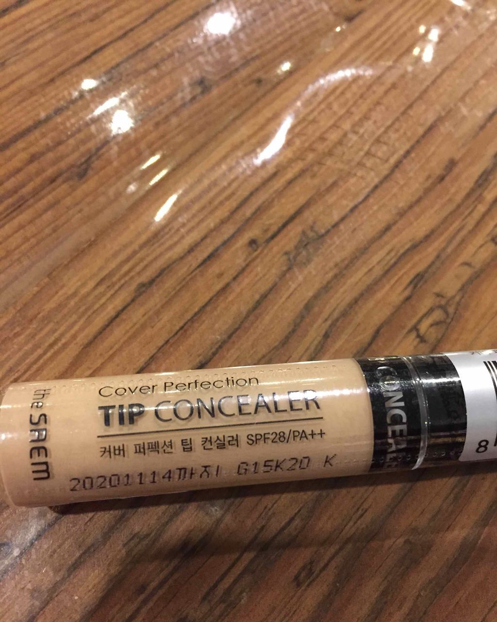 カバーパーフェクション チップコンシーラー/the SAEM/リキッドコンシーラーを使ったクチコミ(1枚目)