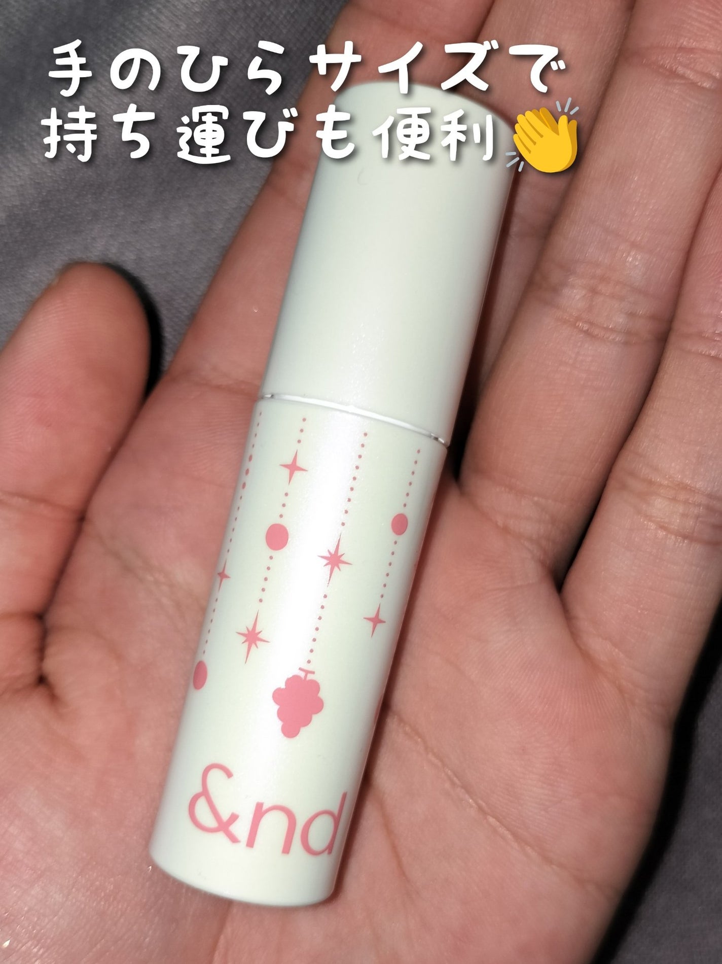 アンドバイロムアンド グラッシーボムティント/&nd by rom&nd/リップティントを使ったクチコミ(5枚目)