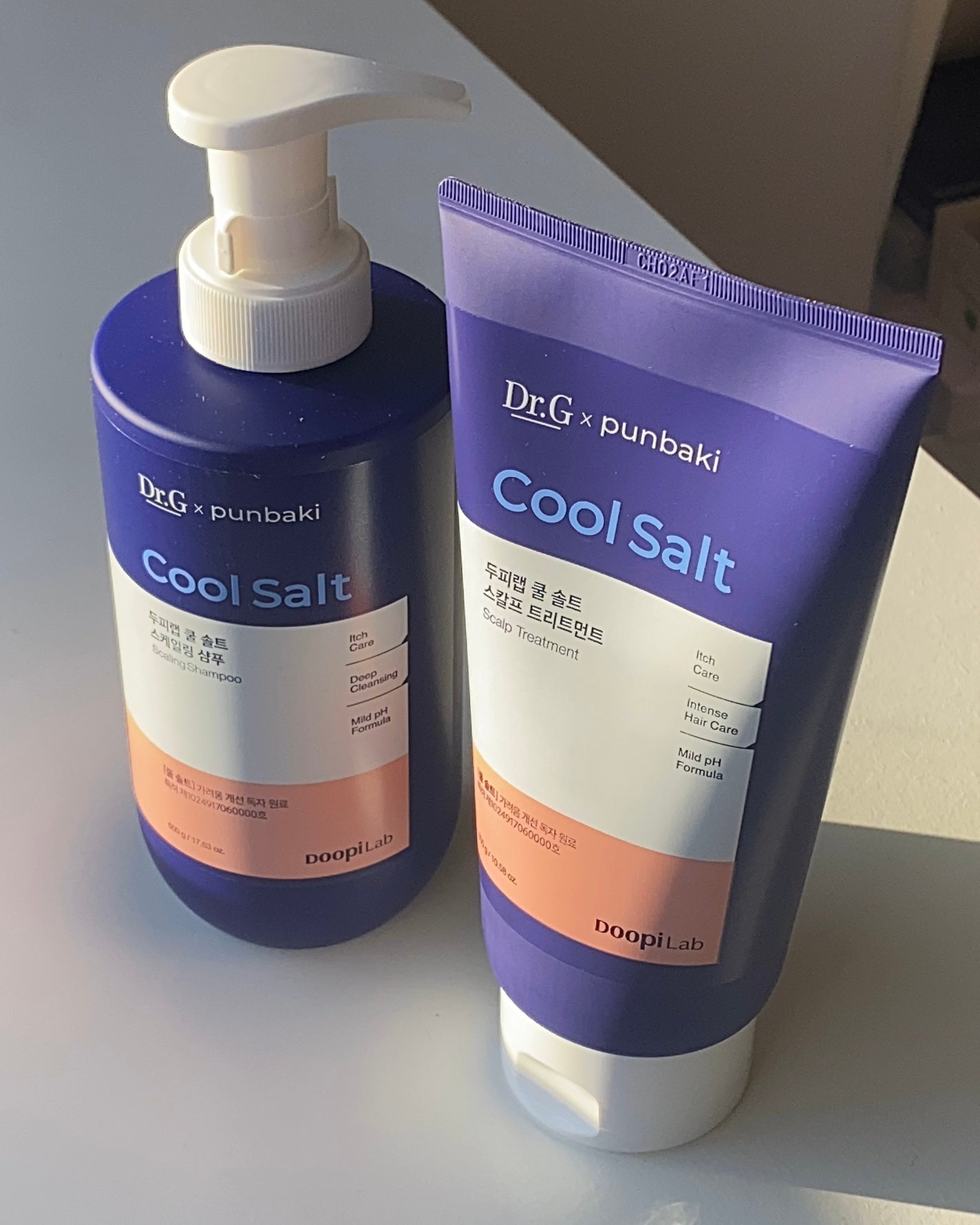 クールソルトスケーリングシャンプー/クールソルトスカルプトリートメント/Dr.G/市販シャンプーを使ったクチコミ(1枚目)