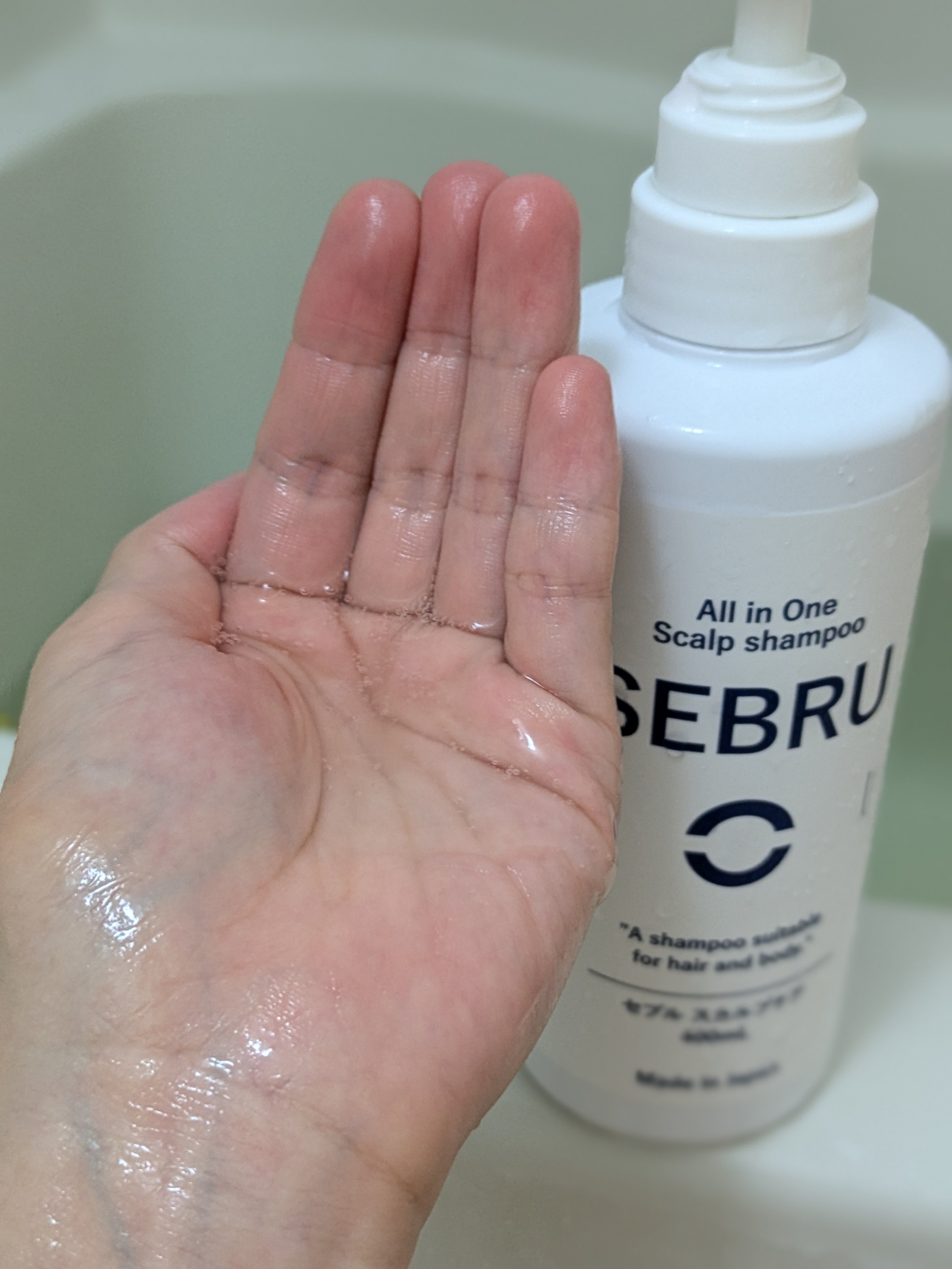 SEBRU スカルプケア/nijiCREATION/頭皮ローションを使ったクチコミ（3枚目）