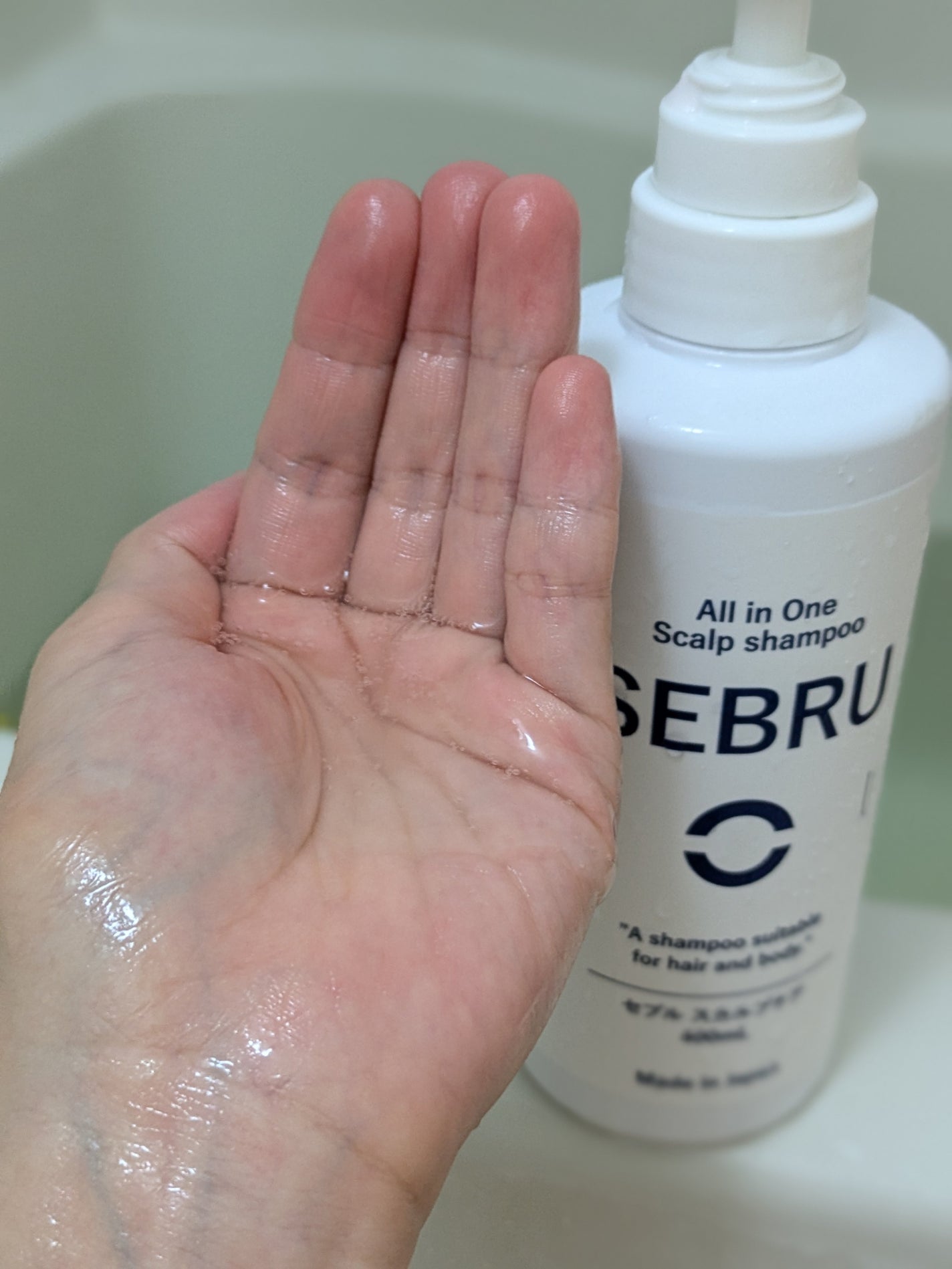 SEBRU スカルプケア/nijiCREATION/頭皮ローションを使ったクチコミ(3枚目)