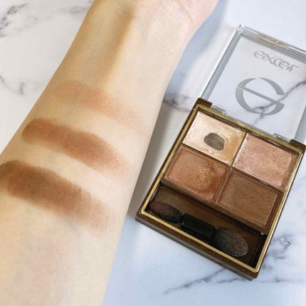 スキニーリッチシャドウ/excel/アイシャドウパレットを使ったクチコミ(2枚目)