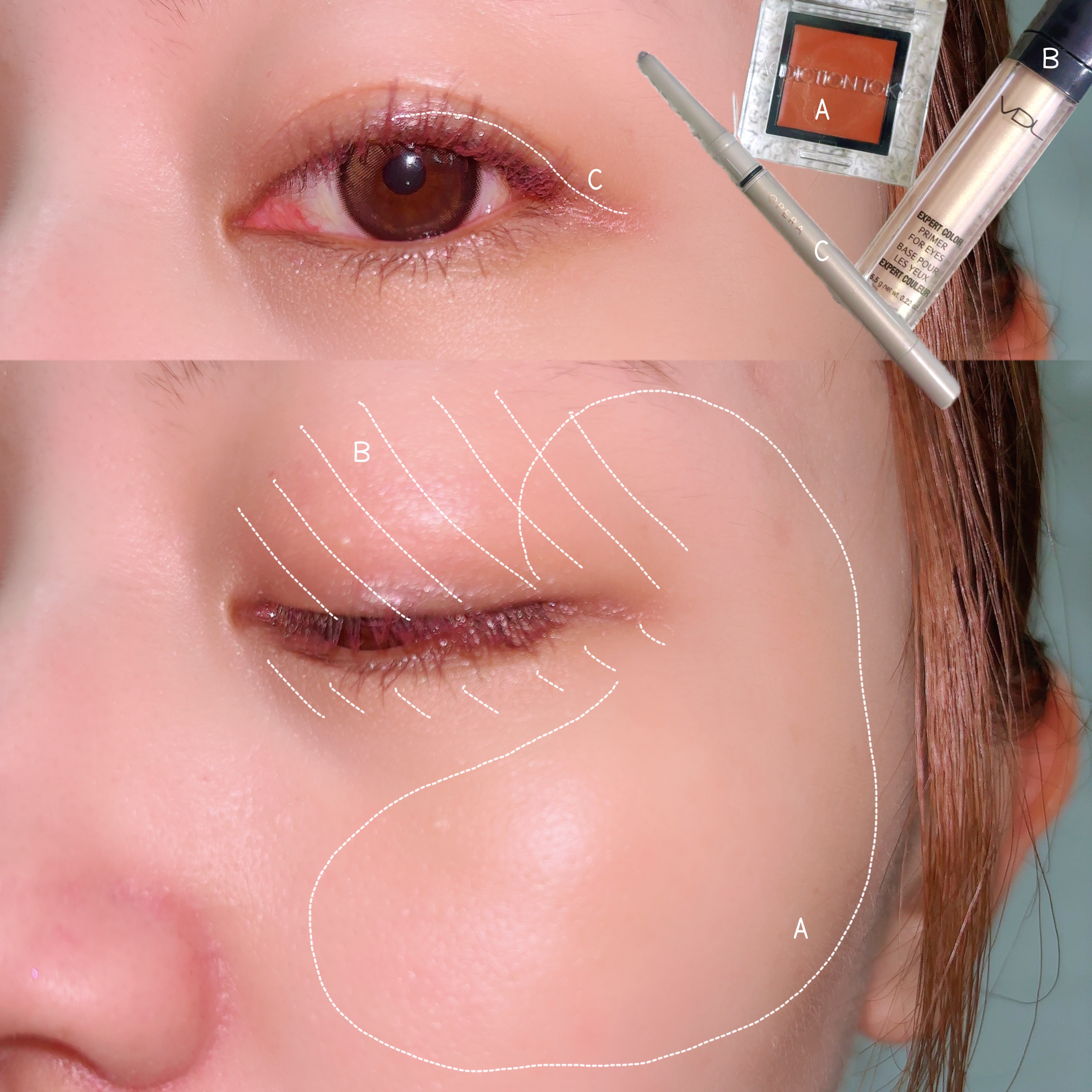 エクスパート カラー プライマー フォー アイズ/VDL/化粧下地を使ったクチコミ（3枚目）