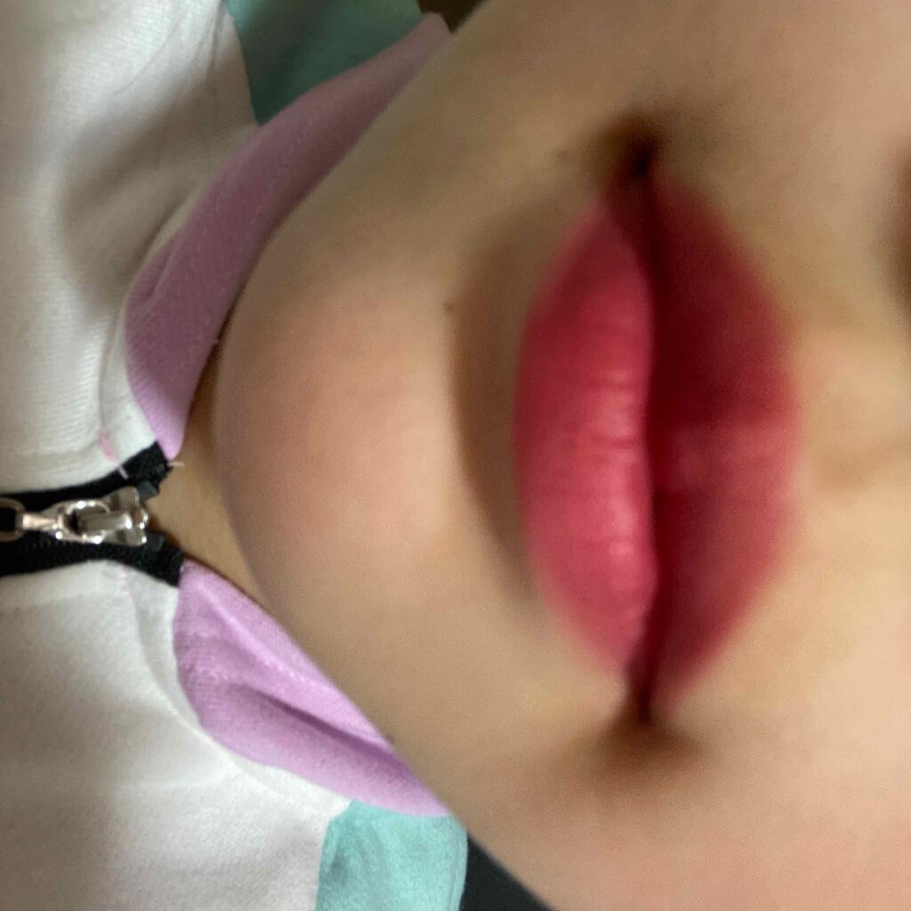 ムース キャンディー ティント/the SAEM/リップティントを使ったクチコミ（2枚目）