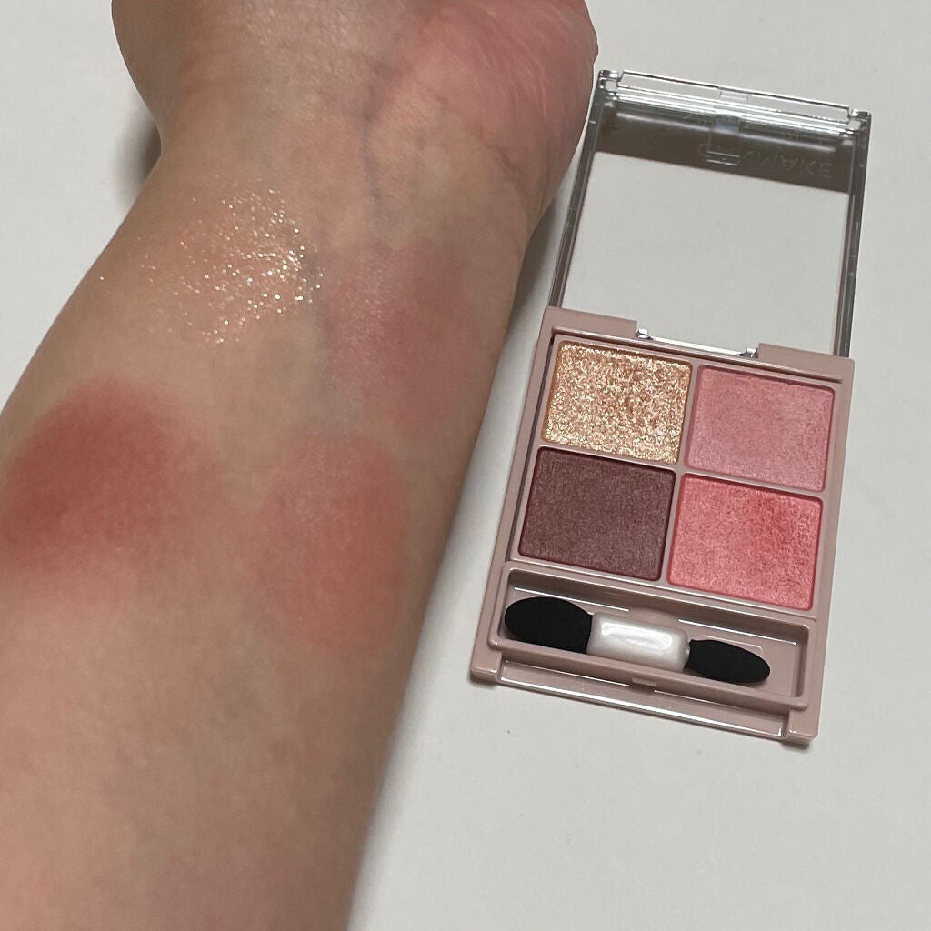 シルキースフレアイズ(マットタイプ)/キャンメイク/アイシャドウパレットを使ったクチコミ(2枚目)