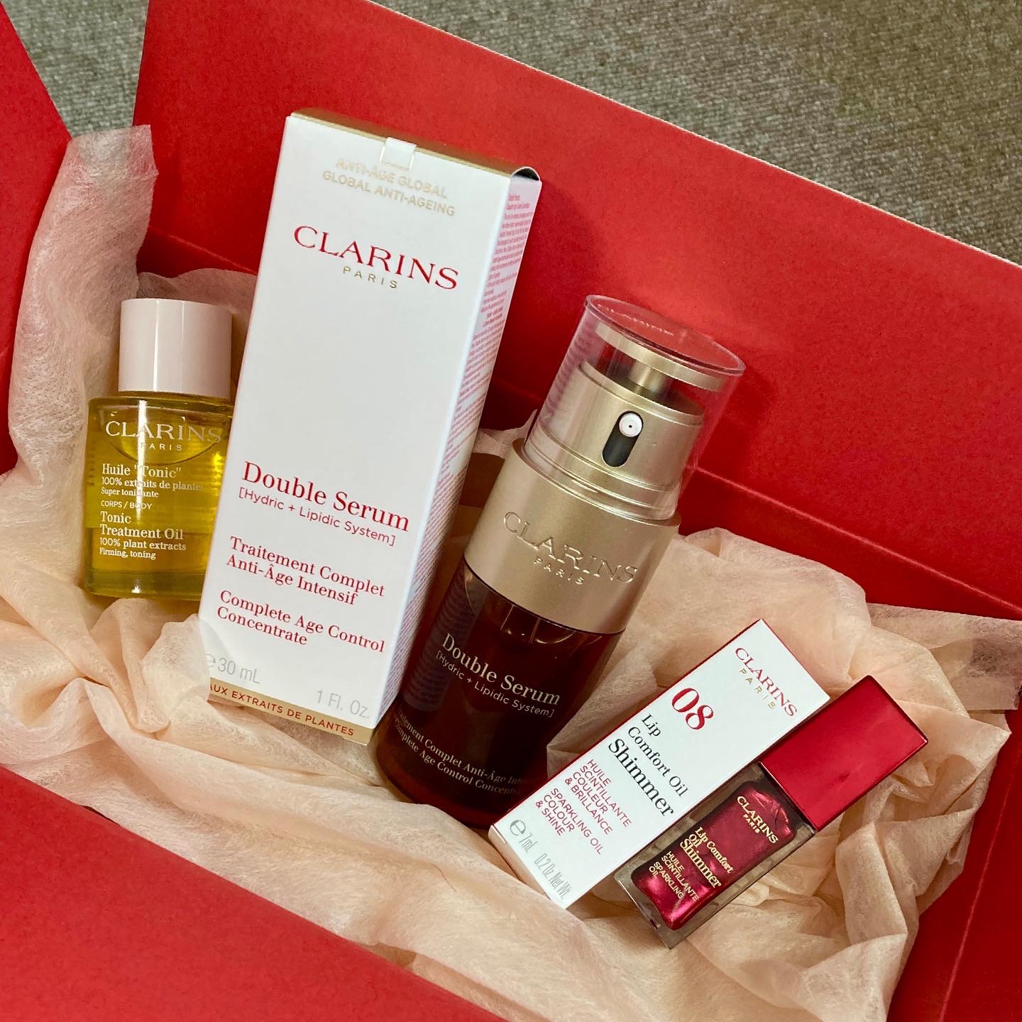 ダブル セーラム EX 30ml/CLARINS/美容液を使ったクチコミ（1枚目）
