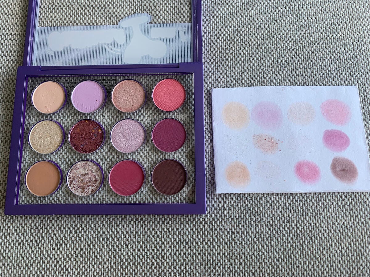 ZEESEA ピクセルシリーズ ベンディングマシーン12カラーアイシャドウパレット/ZEESEA/アイシャドウパレットを使ったクチコミ(5枚目)