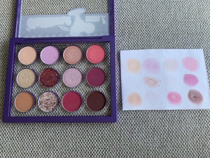 ZEESEA ピクセルシリーズ ベンディングマシーン12カラーアイシャドウパレット/ZEESEA/アイシャドウパレットを使ったクチコミ(5枚目)