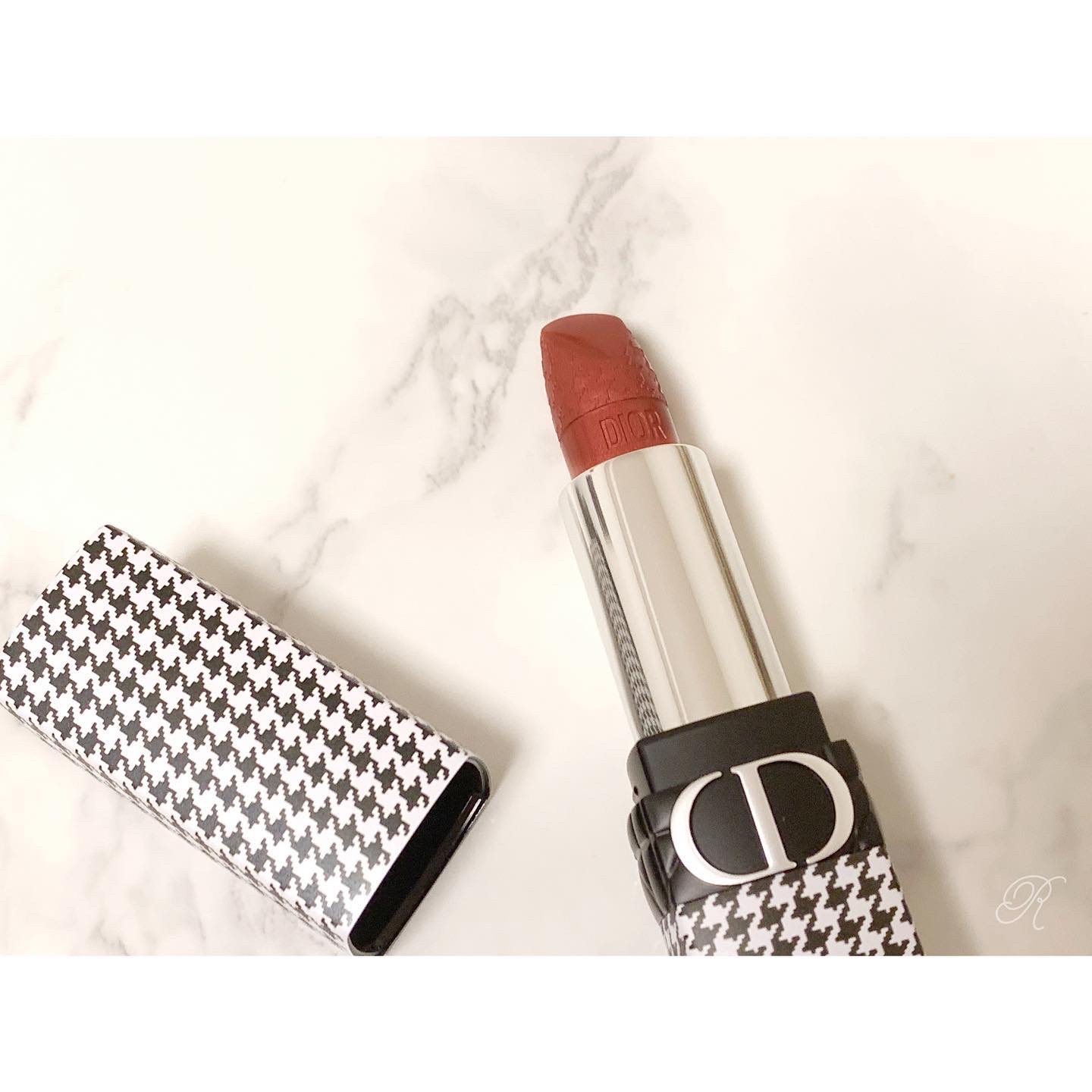 ルージュ ディオール バーム 525 シェリー サテン/Dior/リップバームを使ったクチコミ（2枚目）