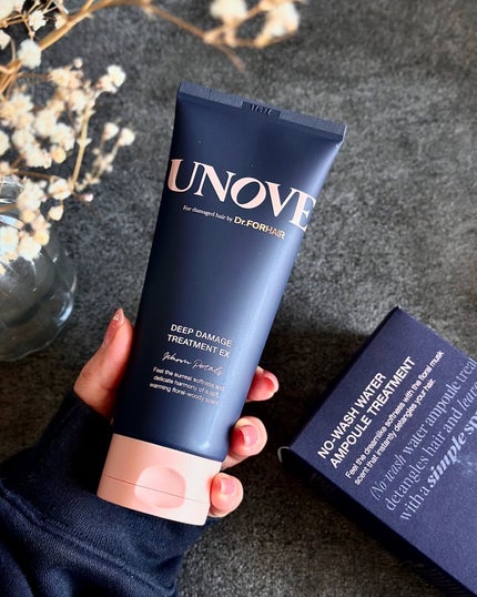 ディープダメージトリートメントEX/UNOVE/洗い流すヘアトリートメントを使ったクチコミ(2枚目)