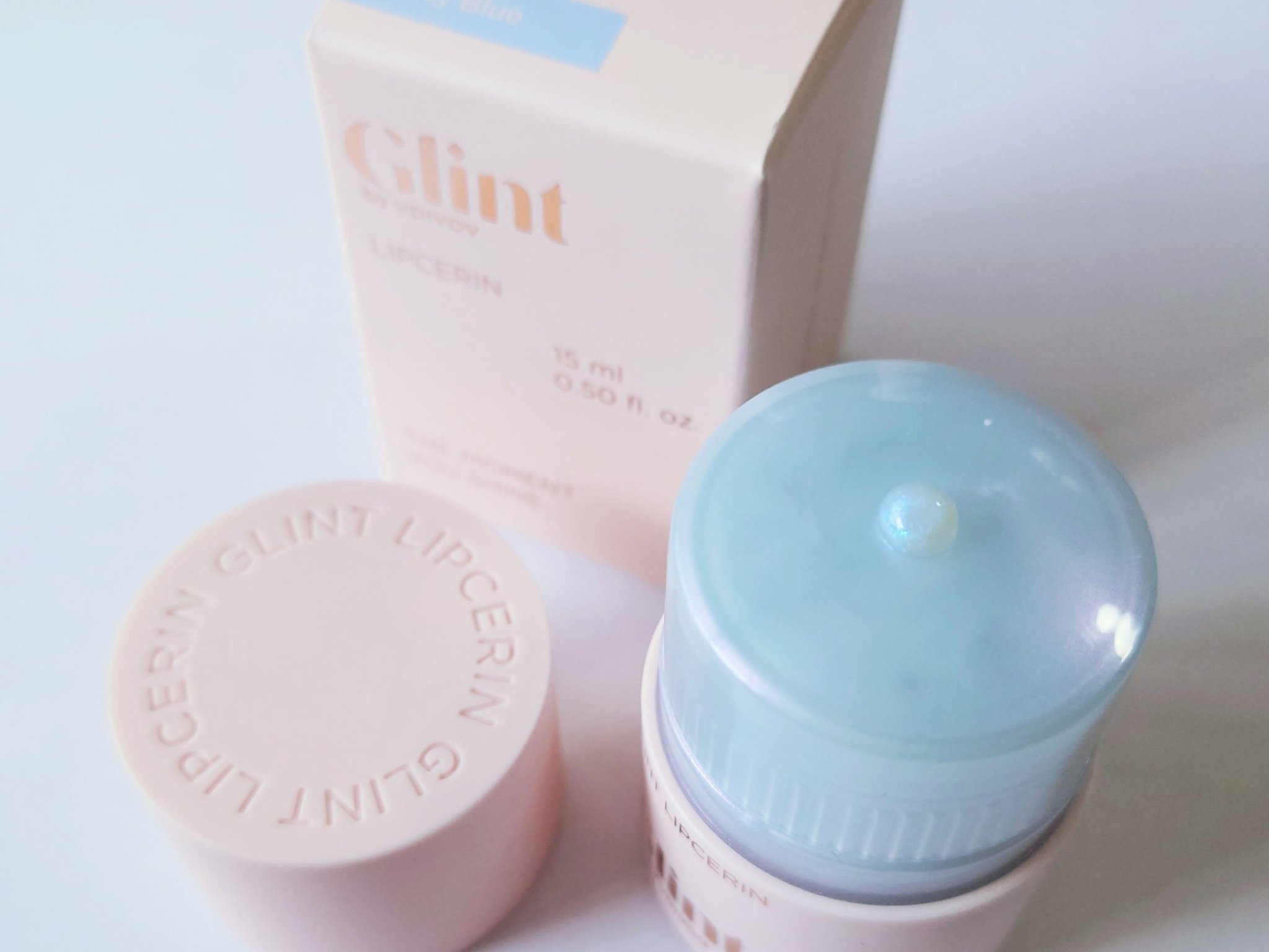 リップセリン 03 アイシーブルー/Glint/リップグロスを使ったクチコミ（1枚目）