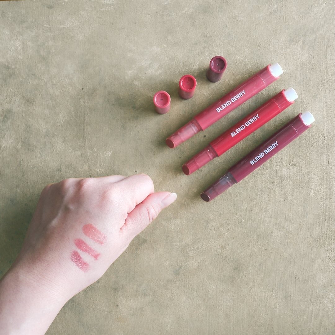 ブレンドベリー リップバルーン/BLEND BERRY/口紅を使ったクチコミ(3枚目)