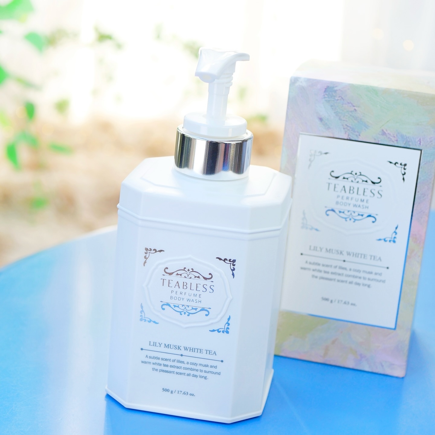 パフュームボディローション リリィムスクホワイトティー/TEABLESS/ボディローションを使ったクチコミ（2枚目）
