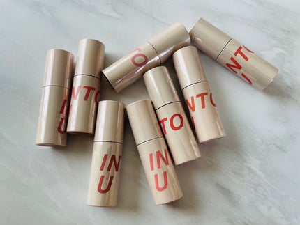 カスタマイズエアリーリップマッド/INTO U/口紅を使ったクチコミ(3枚目)