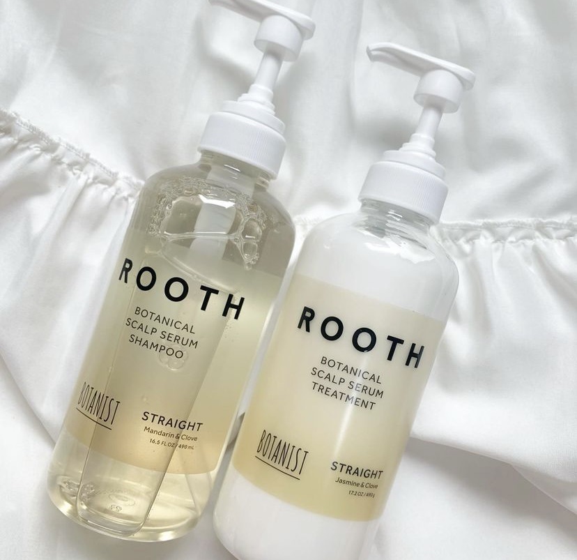 ルース ボタニカルスカルプセラム シャンプー・トリートメント（ストレート）/BOTANIST/市販シャンプーを使ったクチコミ（1枚目）