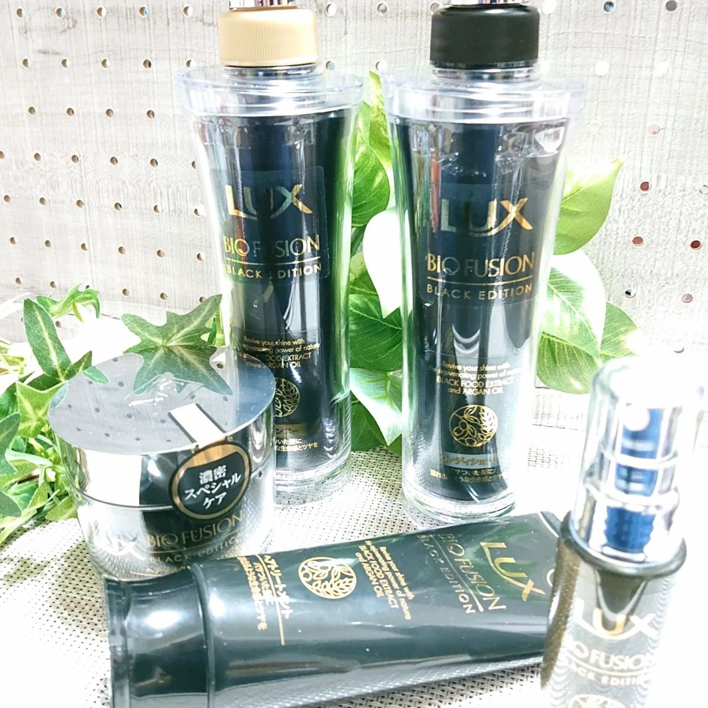 バイオフュージョン ブラックエディション/LUX/市販シャンプーを使ったクチコミ(1枚目)