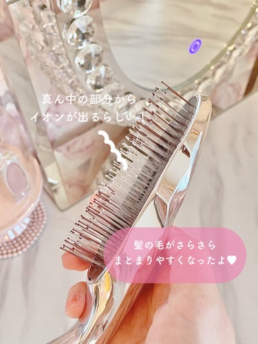 ReFa リファ イオンケアブラシのクチコミ「✿Refa #リファ
🎀イオンケアブラシ　
【おすすめのヘアケア教えて♥︎】
⠀⠀
実は密かに.....」（3枚目）