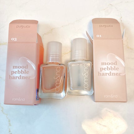 ムードペブル ネイル ハードナー/rom&nd/マニキュアを使ったクチコミ(6枚目)