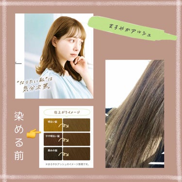 カラーリングミルク【旧】/パルティ/ヘアカラーを使ったクチコミ（2枚目）