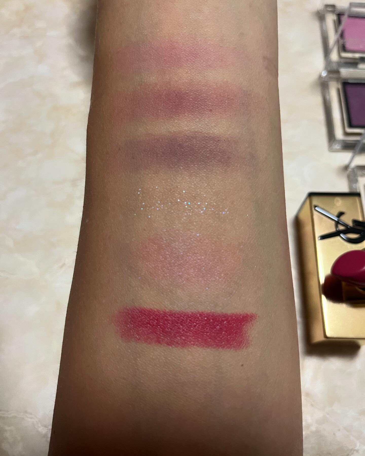 ルージュ ピュールクチュール PM/YVES SAINT LAURENT BEAUTE/口紅を使ったクチコミ（2枚目）