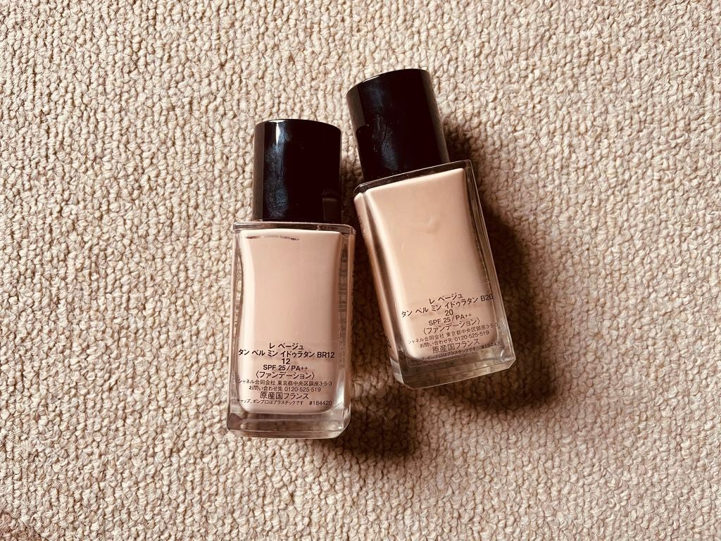レ ベージュ タン ベル ミン イドゥラタン/CHANEL/リキッドファンデーションを使ったクチコミ(2枚目)