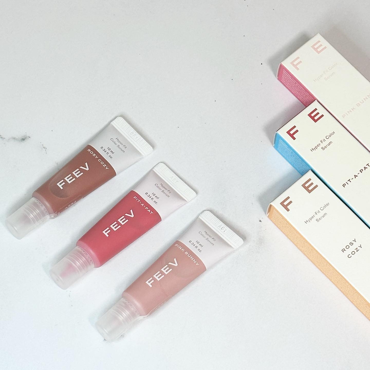 カラーセラムミニ ピットアパット/FEEV/リキッドチークを使ったクチコミ（1枚目）