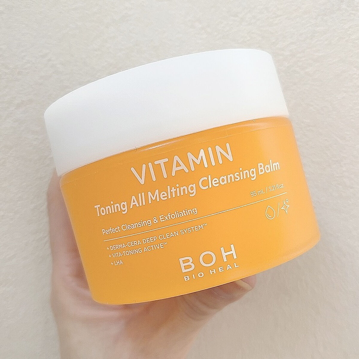 ビタミン トーニング オール メルティング クレンジングバーム/BIOHEAL BOH/クレンジングバームを使ったクチコミ（2枚目）