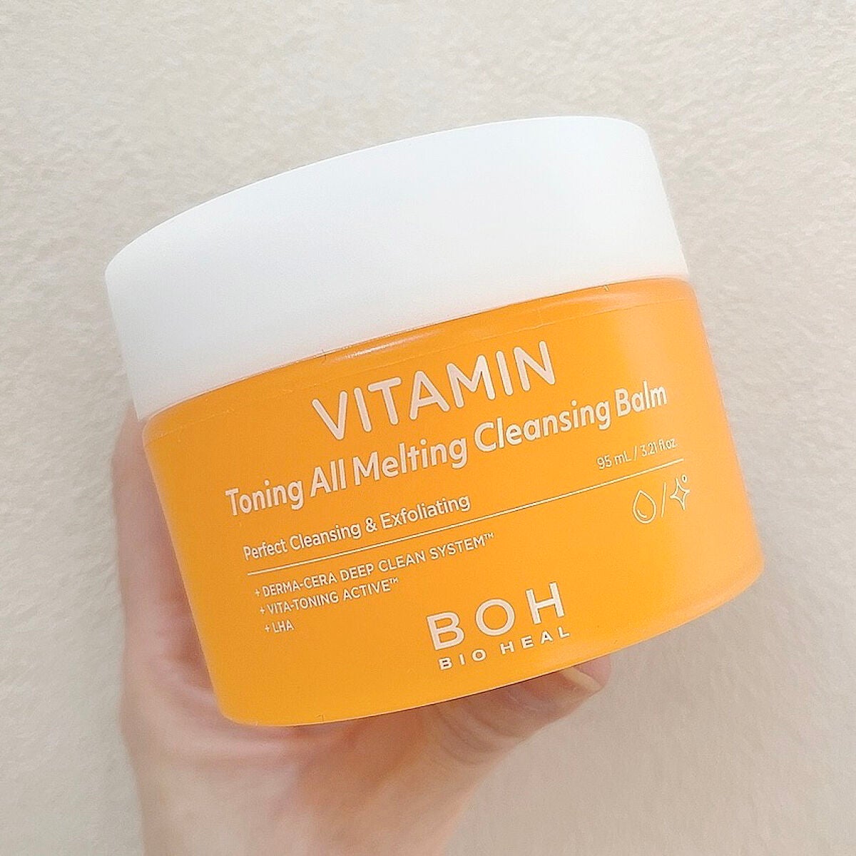 ビタミン トーニング オール メルティング クレンジングバーム/BIOHEAL BOH/クレンジングバームを使ったクチコミ(2枚目)