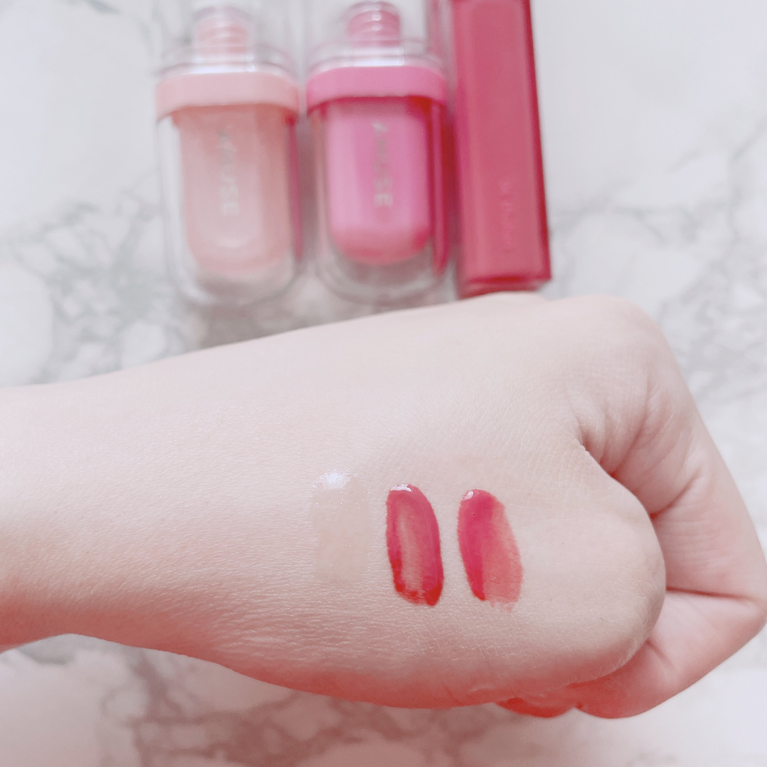 リップフラー(リッププランパー)/AMUSE/リッププランパーを使ったクチコミ（3枚目）