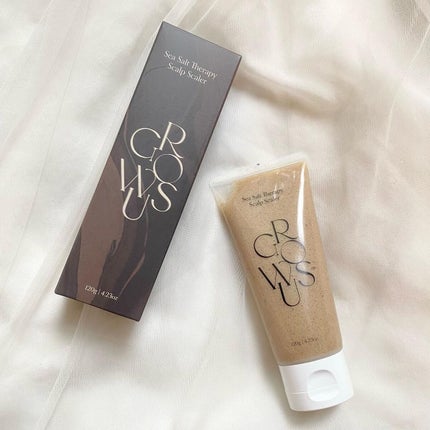 シーソルトセラピースカルプスケーラー/GROWUS/ヘッドスクラブを使ったクチコミ(4枚目)