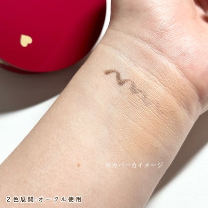 インテグレート プロフィニッシュクッション/インテグレート/クッションファンデーションを使ったクチコミ(5枚目)