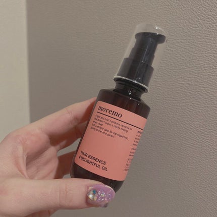 ヘアエッセンスディライトフルオイル 70ml / Hair Essence Delightful Oil 70ml/moremo/ヘアオイルを使ったクチコミ(2枚目)