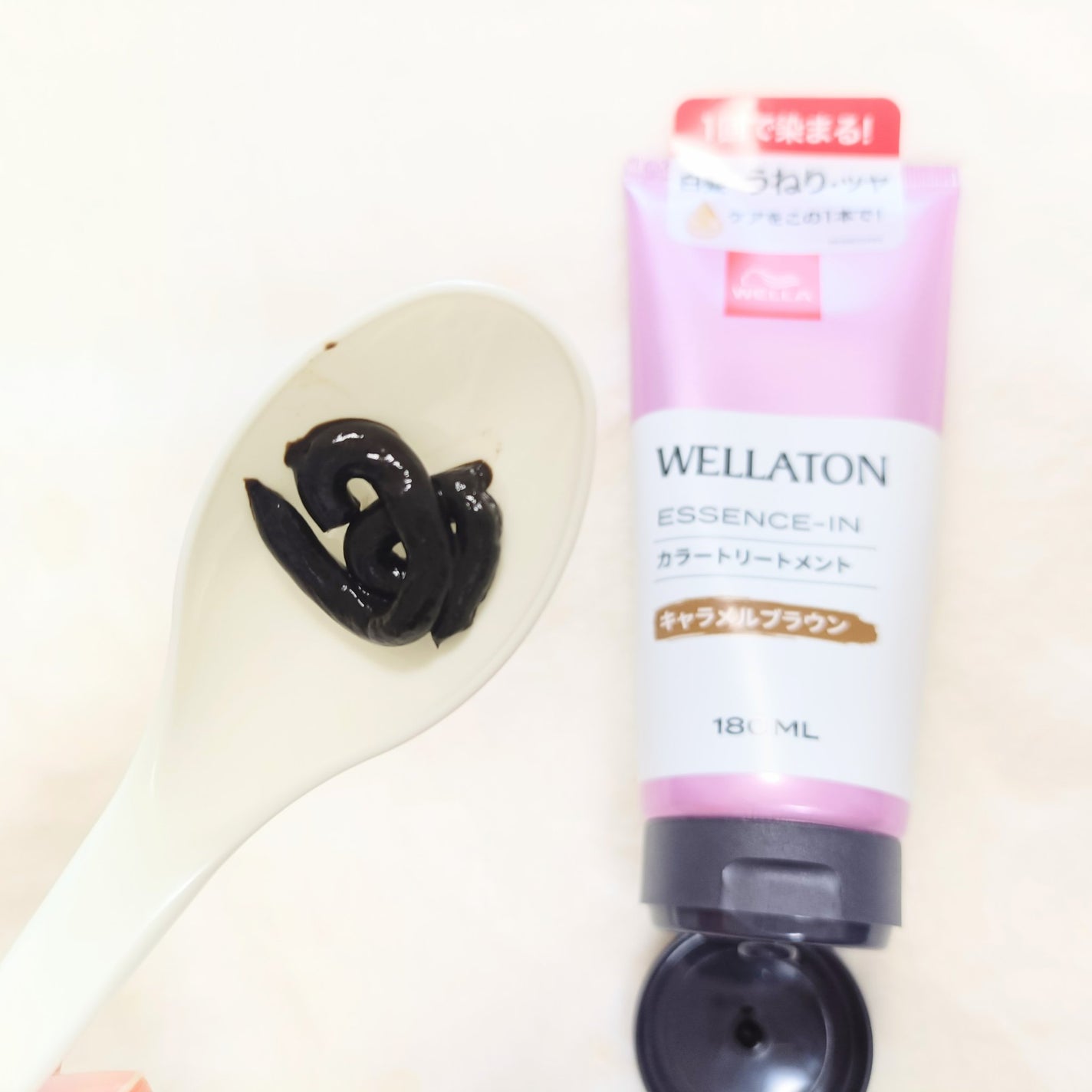 ウエラトーン エッセンスイン カラートリートメント/ウエラ/ヘアカラーを使ったクチコミ(2枚目)