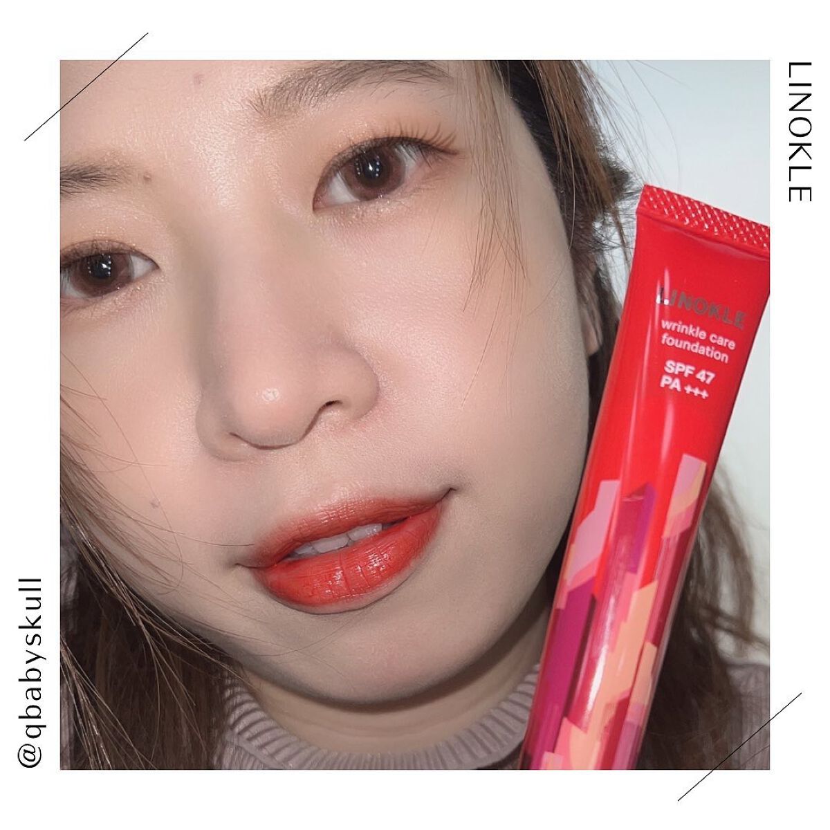 LINOKLE リンクルケアファンデーション/さくらの森/BBクリームを使ったクチコミ(9枚目)