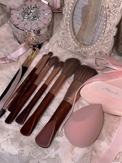 MFL アイシャドウブラシ/moitiful/メイクブラシを使ったクチコミ(9枚目)