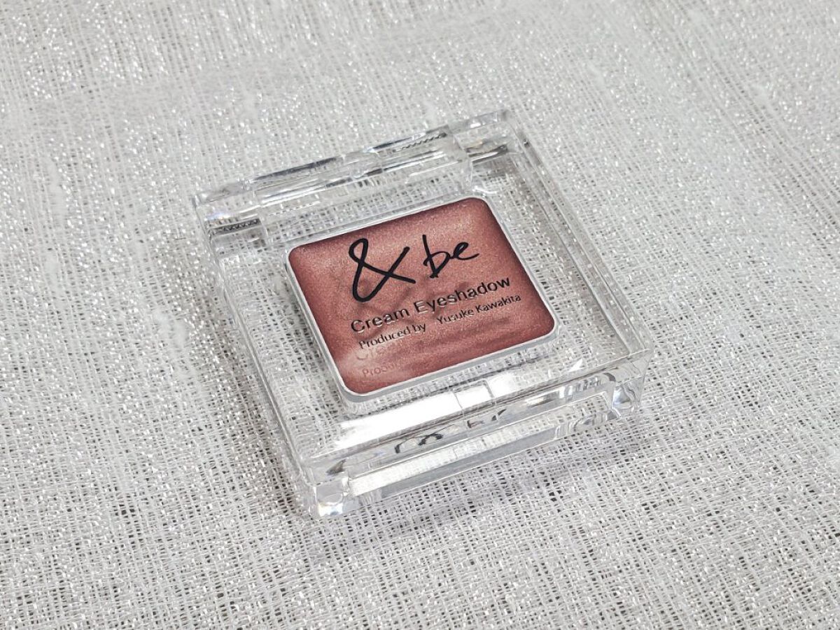 &be クリームアイシャドウ/＆be/ジェル・クリームアイシャドウを使ったクチコミ（1枚目）