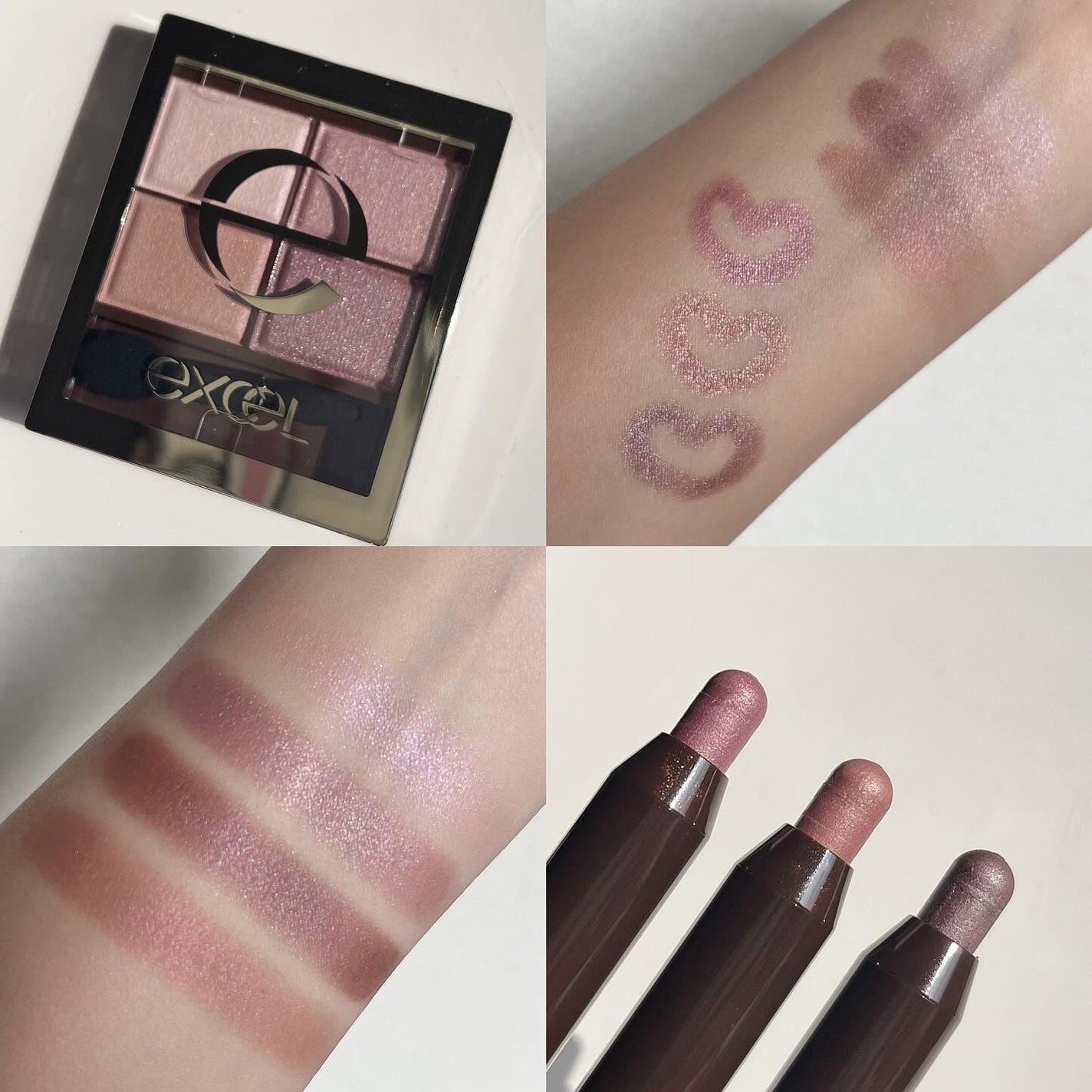 スキニーリッチシャドウ/excel/アイシャドウパレットを使ったクチコミ(1枚目)