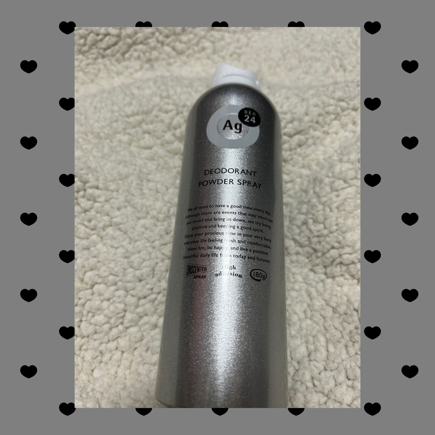 パウダースプレー (無香性)/エージーデオ24/デオドラント・制汗剤を使ったクチコミ(1枚目)